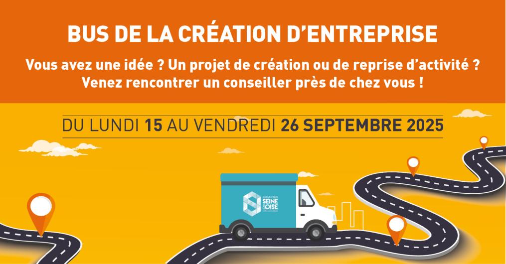 Bus de la création d'entreprise 2025