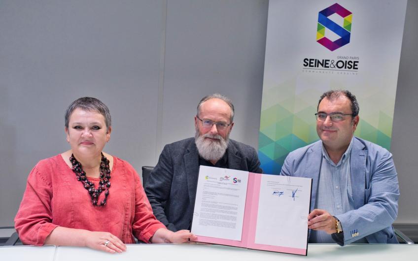 Partenariat entre GPS&O, le CODEV et CY Cergy Paris Université