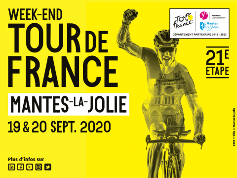 Tour de France 2020 à Mantes la Jolie