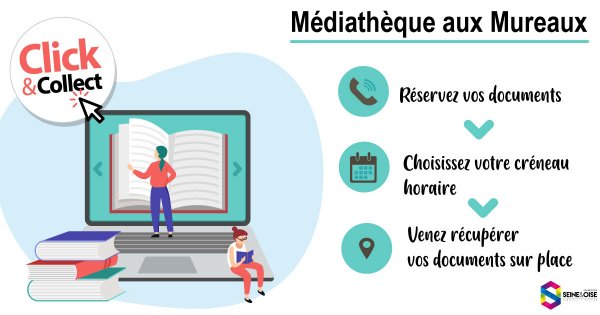Click and collect à la médiathèque des mureaux
