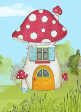 Maison champignon