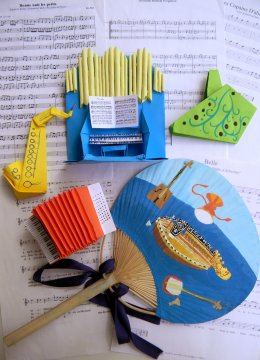 Instruments en origamis