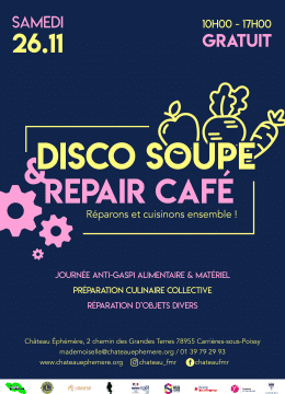 Disco Soupe et Repair Café