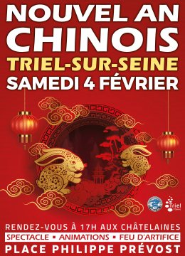 Affiche Nouvel An chinois 2023