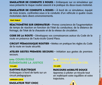 Programme Journée Prévention Routière Rosny-sur-Seine