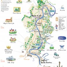 Carte touristique Grand Paris Seine & Oise