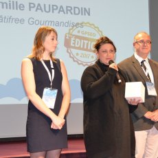 Camille Paupardin (Pâtifree Gourmandises) prix de l'Etudiant/Créateur