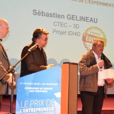 Sébastien Gelineau (CTEC - 3D) prix de l'innovation industrielle
