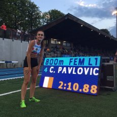 Athlétisme Clara Pavlovic