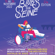 Affiche Blues sur Seine