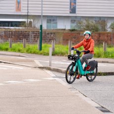 Vélo électrique, à Mantes-la-Ville