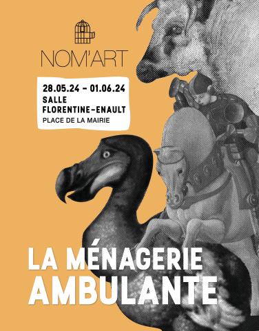 Affiche Exposition Nom'Art