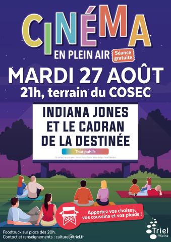 Affiche ciné plein air aout 2024