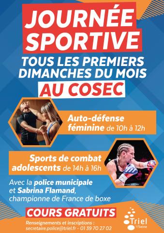 Affiche journée sportive