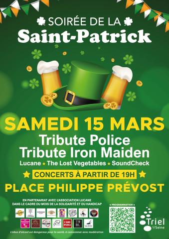 Affiche Saint-Patrick 2025