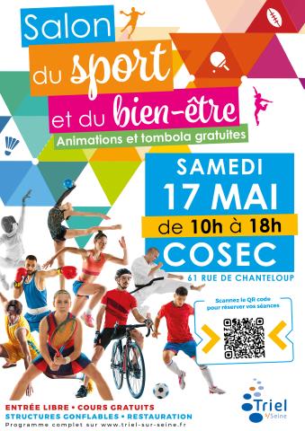 Affiche salon du sport 2025