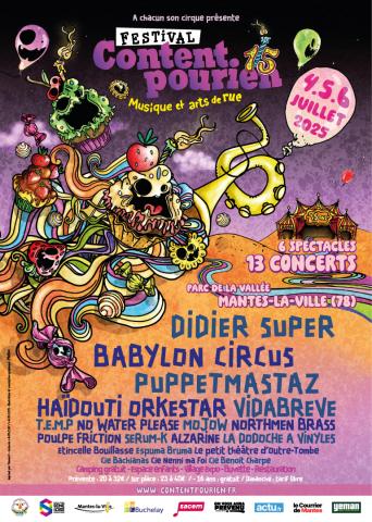 Affiche du festival Contentpourien