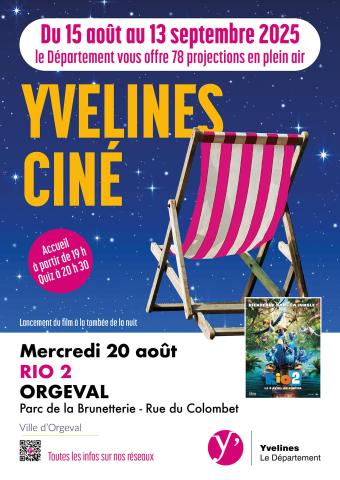 Affiche ciné plein air Rio 2