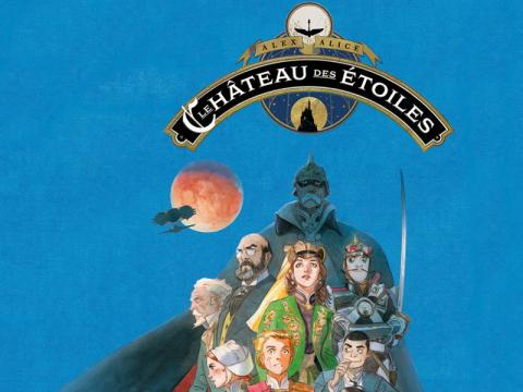Illustration de la couverture de la BD Le château des Etoiles