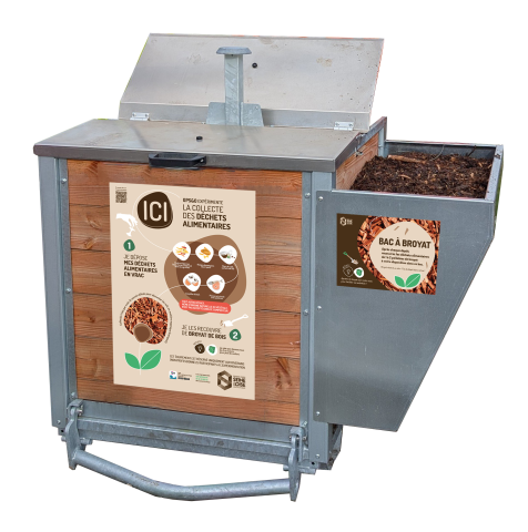 composteur - déchets alimentaires - expérimentation