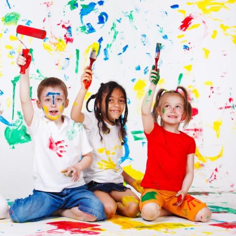 atelier peinture enfants