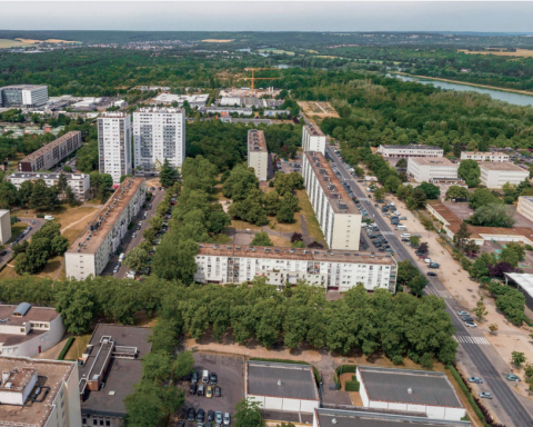 Mantes la Jolie - quartier Val Fourré