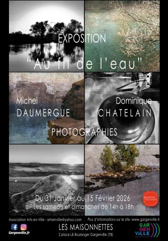 Affiche Au fil de l'eau