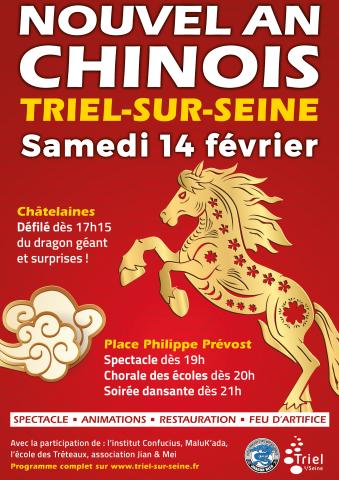 Affiche Nouvel An chinois 2026