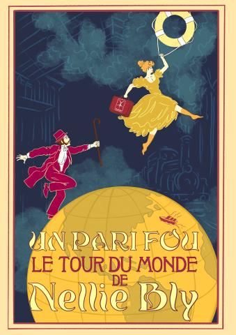 Un pari fou - Le tour du monde de Nellie Bly / © Adrian Cissé 