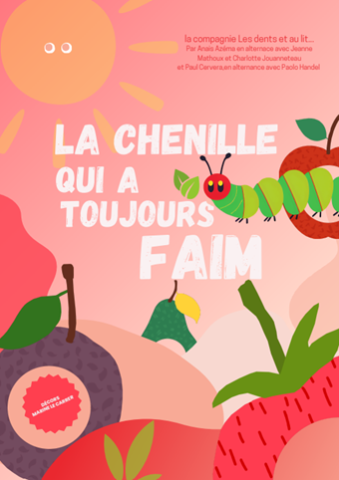 Le jour se lève, un œuf éclot. Une petite chenille en sort tout affamée. Sous le regard amusé du soleil, une petite chenille va chercher dans la nature de bons fruits afin de se nourrir et grandir. 