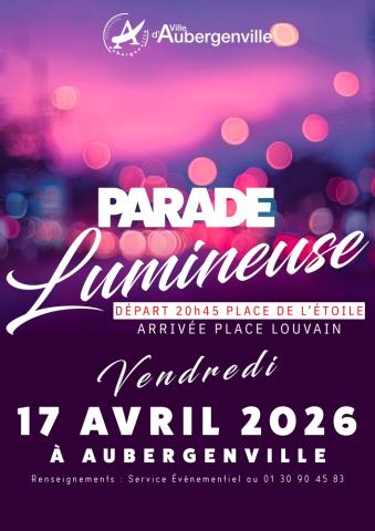 Parade lumineuse 2026