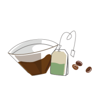 filtre à café et thé