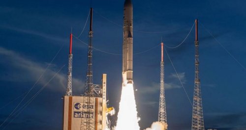Décollage d'Ariane 5 en août 2019