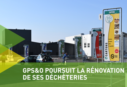 GPS&O poursuit la rénovation de ses déchèteries