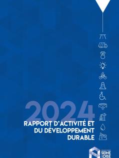 Couverture Rapport d'activités et du développement durable 2024