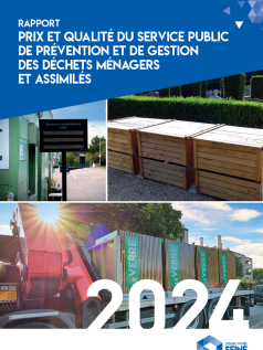 Couverture du Rapport annuel gestion des déchets GPSEO 2024