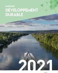 Couverture rapport développement durable 2021