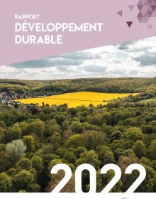 Couverture rapport de développement durable GPSEO 2022